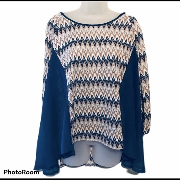 Tops - NEW A’Reve Crochet Knit Top, Size Large